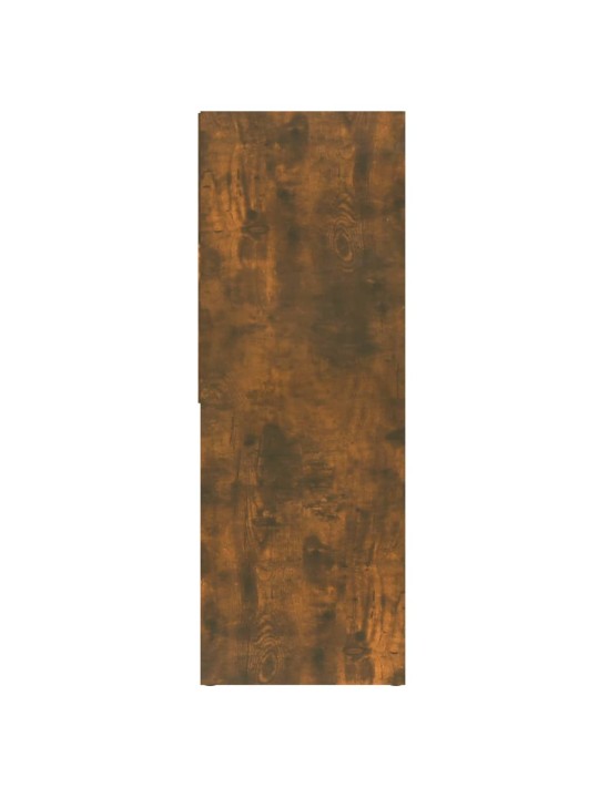Spintelė knygoms, dūminio ąžuolo, 67x24x161cm, apdirbta mediena