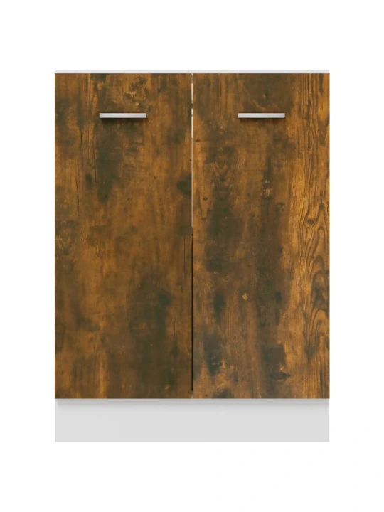 Apatinė spintelė, dūminio ąžuolo, 60x46x81,5cm, mediena