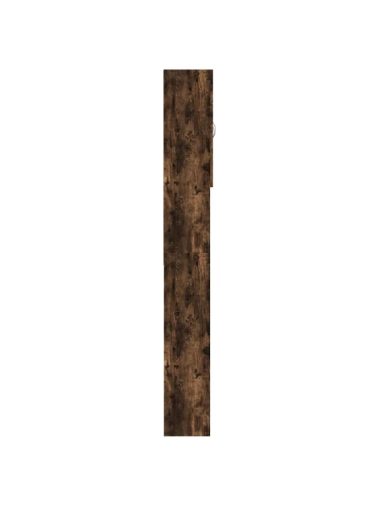Skalbimo mašinos spintelė, dūminio ąžuolo, 64x25,5x190cm