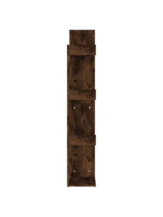 Spintelė knygoms, dūminio ąžuolo, 48x25,5x140cm, mediena