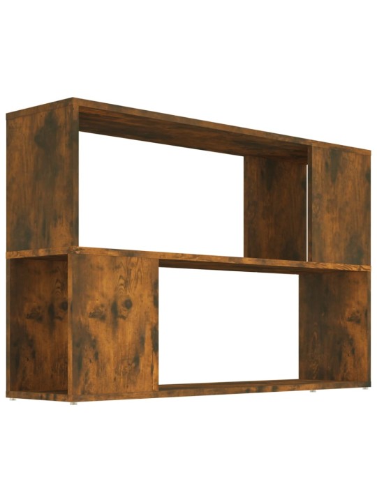 Spintelė knygoms, dūminio ąžuolo, 100x24x63cm, apdirbta mediena