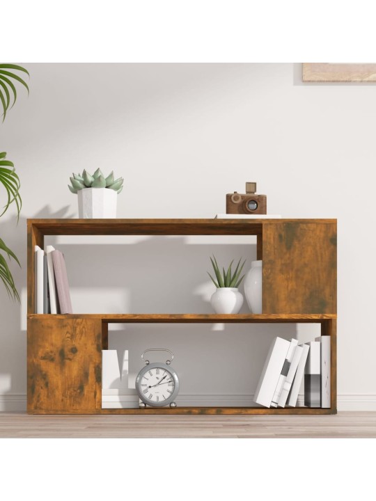 Spintelė knygoms, dūminio ąžuolo, 100x24x63cm, apdirbta mediena