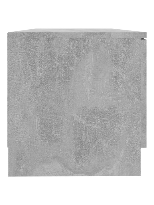 Televizoriaus spintelės, 2vnt., pilkos, 80x35x36,5cm, mediena