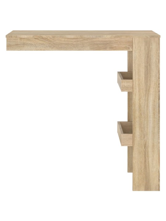 Sieninis baro staliukas, ąžuolo, 102x45x103,5cm, mediena