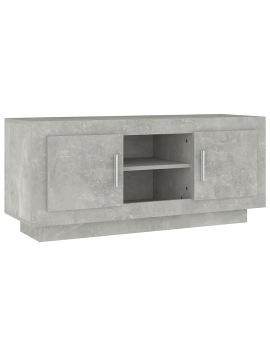 Televizoriaus spintelė, betono pilka, 102x35x45cm, mediena