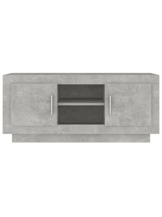 Televizoriaus spintelė, betono pilka, 102x35x45cm, mediena