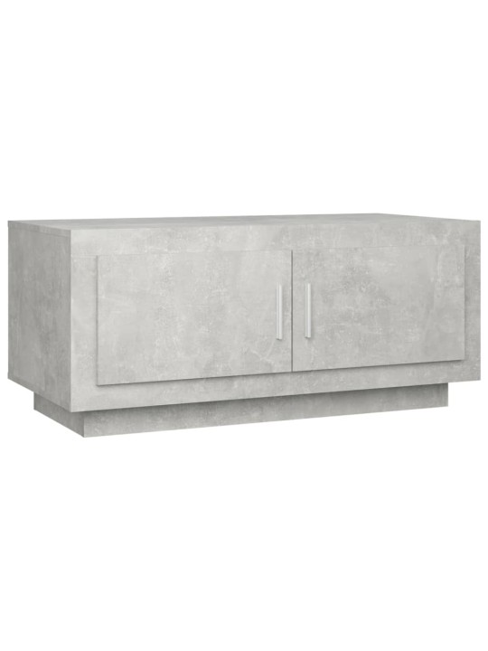 Kavos staliukas, betono pilkas, 102x50x45cm, apdirbta mediena
