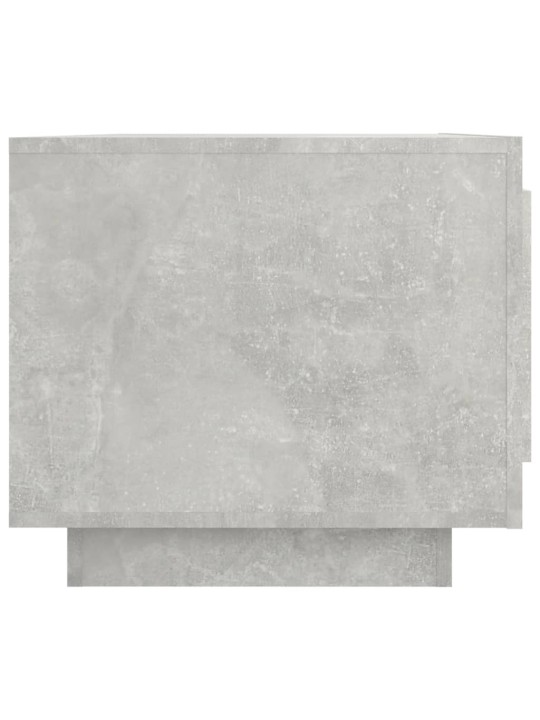 Kavos staliukas, betono pilkas, 102x50x45cm, apdirbta mediena