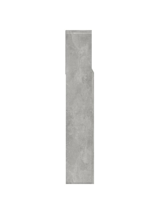 Galvūgalis-spintelė, betono pilkos spalvos, 140x19x103,5cm
