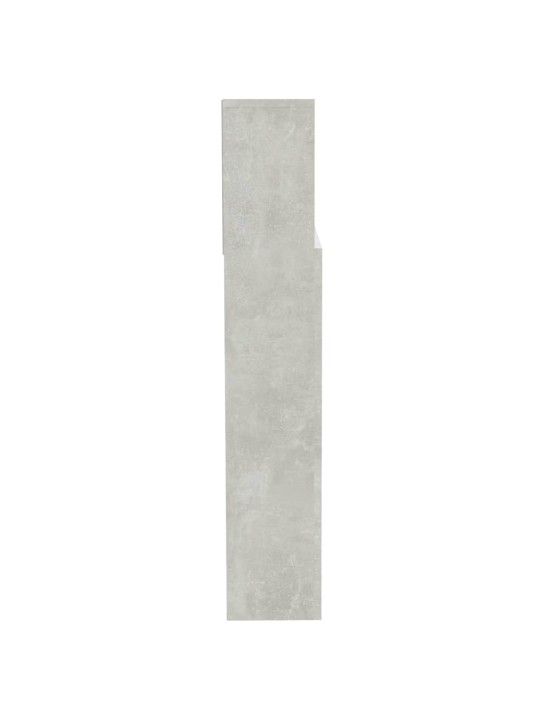 Galvūgalis-spintelė, betono pilkos spalvos, 200x19x103,5cm