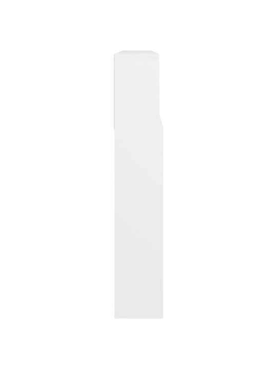 Galvūgalis-spintelė, baltos spalvos, 220x19x103,5cm