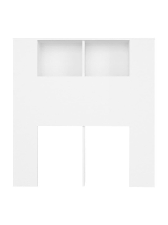 Galvūgalis-spintelė, baltos spalvos, 100x18,5x104,5cm