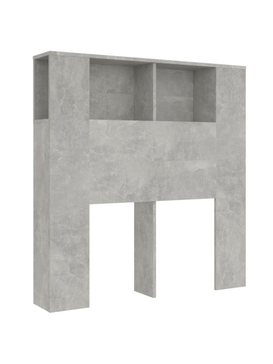Galvūgalis-spintelė, betono pilkos spalvos, 100x18,5x104,5cm