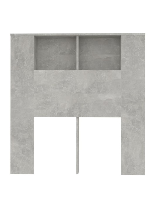 Galvūgalis-spintelė, betono pilkos spalvos, 100x18,5x104,5cm