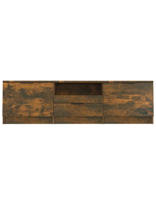 Televizoriaus spintelė, dūminio ąžuolo, 140x35x40cm, mediena