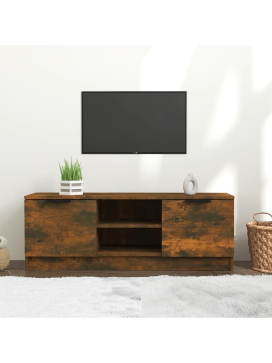Televizoriaus spintelė, dūminio ąžuolo, 102x35x36,5cm, mediena