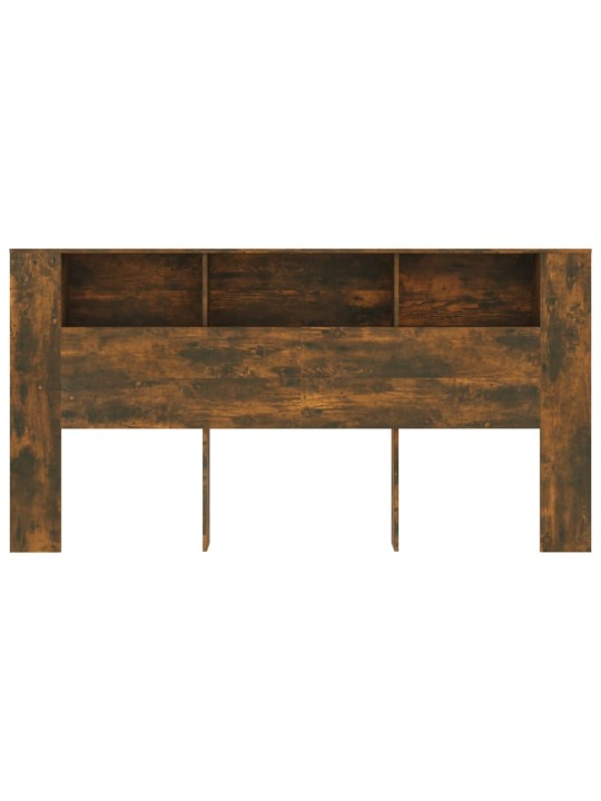 Galvūgalis-spintelė, dūminio ąžuolo spalvos, 200x18,5x104,5cm