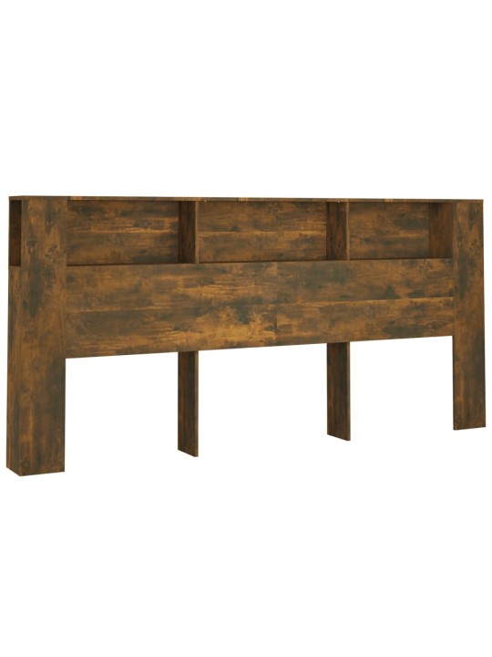 Galvūgalis-spintelė, dūminio ąžuolo spalvos, 220x18,5x104,5cm