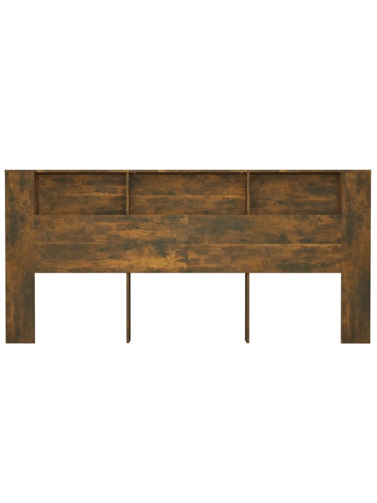 Galvūgalis-spintelė, dūminio ąžuolo spalvos, 220x18,5x104,5cm