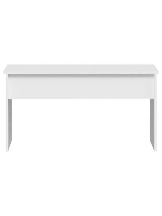 Kavos staliukas, baltas, 102x50,5x52,5cm, apdirbta mediena