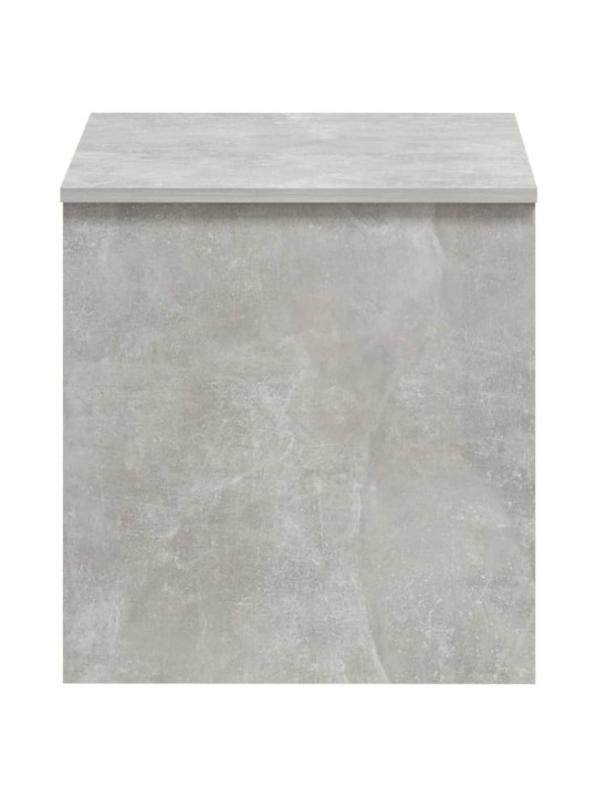 Kavos staliukas, betono pilkas, 102x50,5x52,5cm, mediena