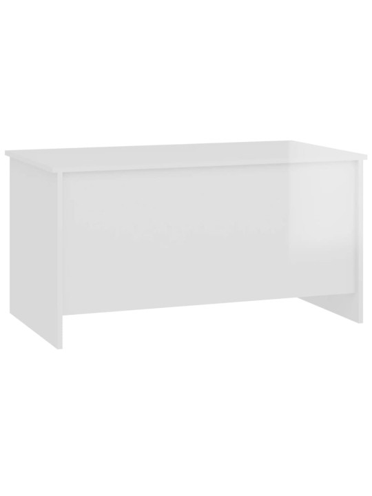 Kavos staliukas, baltas, 102x55,5x52,5cm, apdirbta mediena