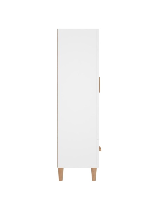 Komoda, baltos spalvos, 70x31x115cm, apdirbta mediena