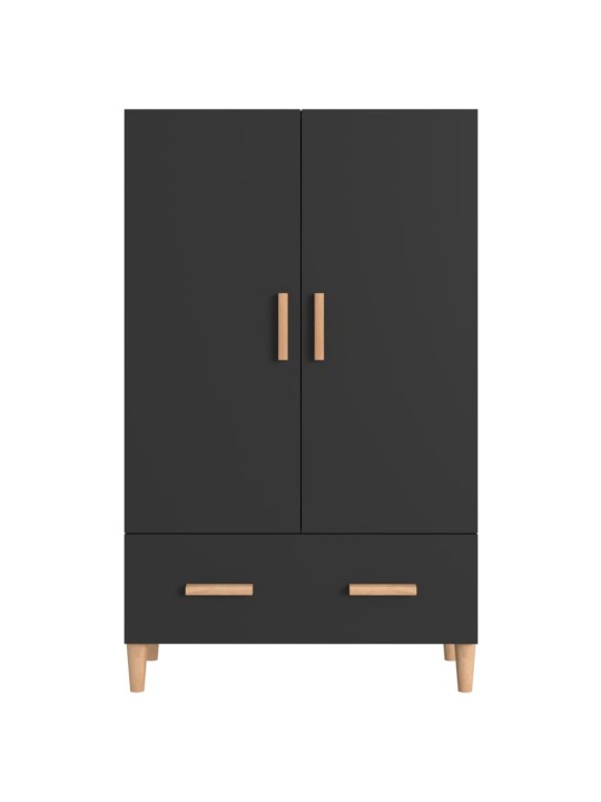 Komoda, juodos spalvos, 70x31x115cm, apdirbta mediena