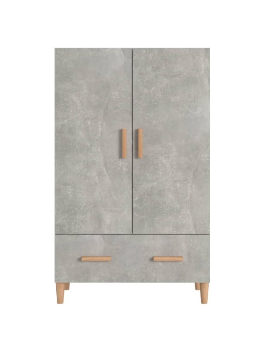 Komoda, betono pilkos spalvos, 70x31x115cm, apdirbta mediena