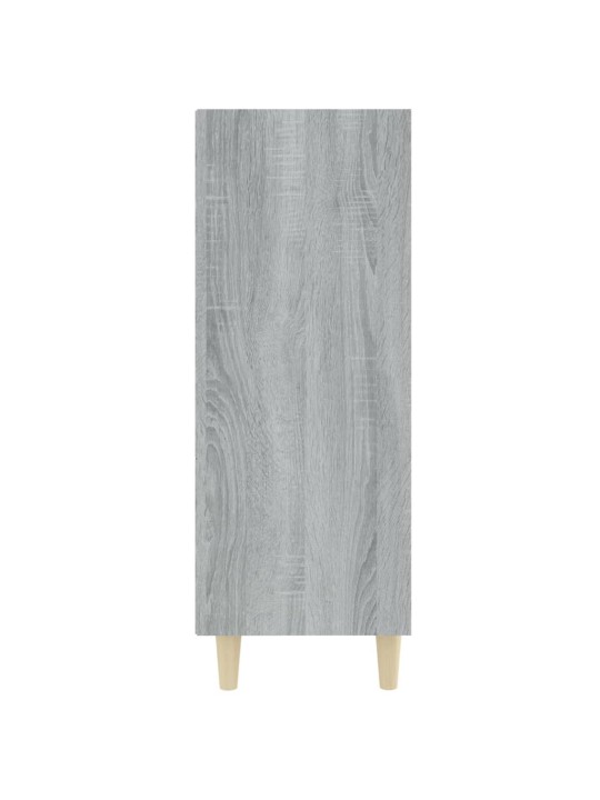 Šoninė spintelė, pilka ąžuolo, 69,5x32,5x90cm, apdirbta mediena