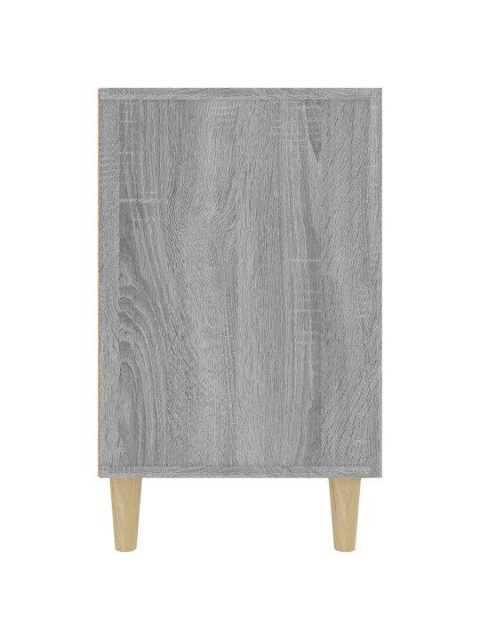 Šoninė spintelė, pilka ąžuolo, 100x36x60cm, apdirbta mediena