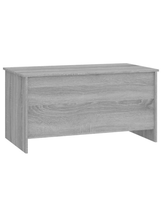 Kavos staliukas, pilkas ąžuolo, 102x55,5x52,5cm, mediena