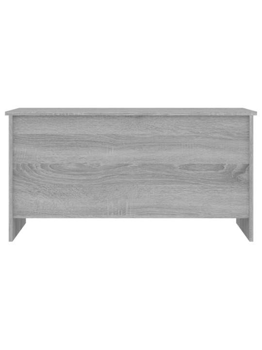 Kavos staliukas, pilkas ąžuolo, 102x55,5x52,5cm, mediena