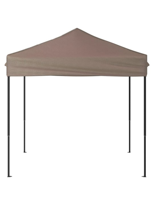 Sulankstoma proginė palapinė, taupe spalvos, 2x2m