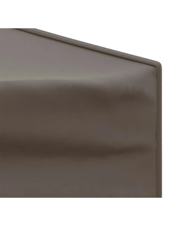Proginė palapinė su šoninėmis sienomis, taupe, 2x2m