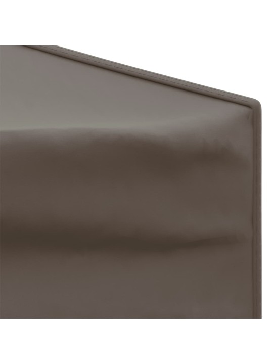 Proginė palapinė su šoninėmis sienomis, taupe, 2x2m