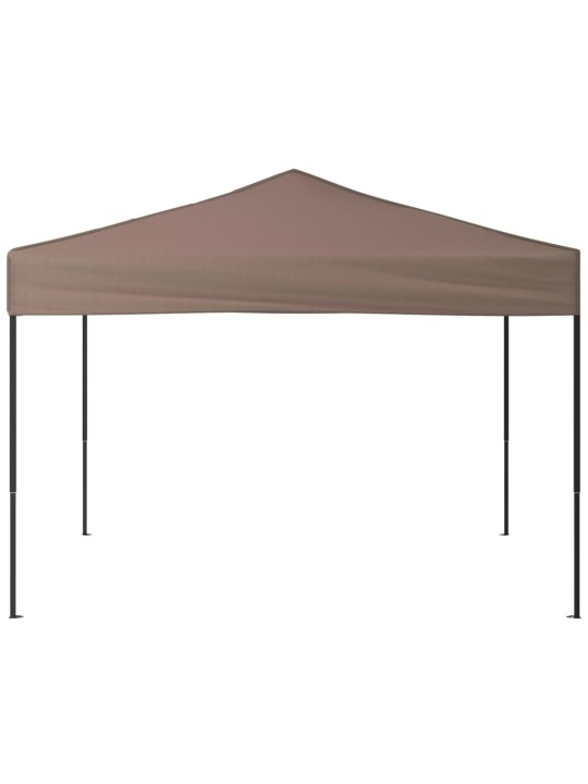 Sulankstoma proginė palapinė, taupe spalvos, 3x3m