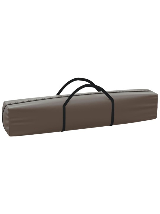 Proginė palapinė su šoninėmis sienomis, taupe, 3x3m