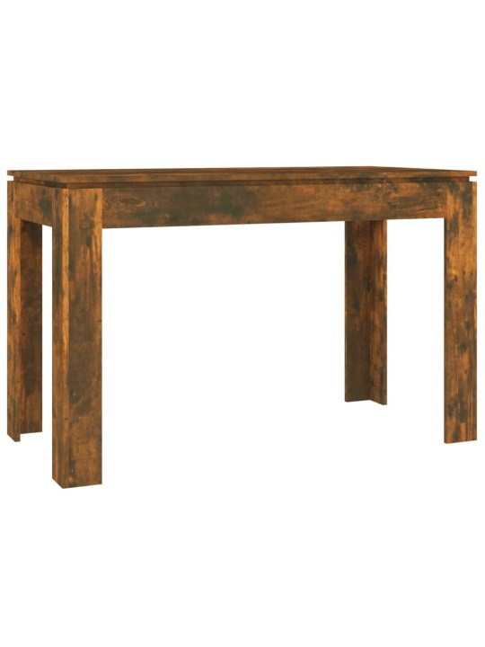 Valgomojo stalas, dūminio ąžuolo, 120x60x76cm, apdirbta mediena