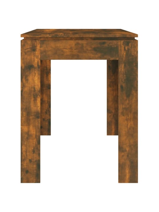 Valgomojo stalas, dūminio ąžuolo, 120x60x76cm, apdirbta mediena