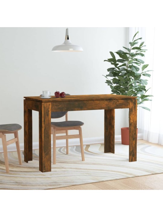 Valgomojo stalas, dūminio ąžuolo, 120x60x76cm, apdirbta mediena