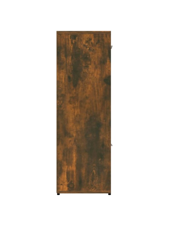 Spintelė knygoms, dūminio ąžuolo, 90x30x90cm, apdirbta mediena