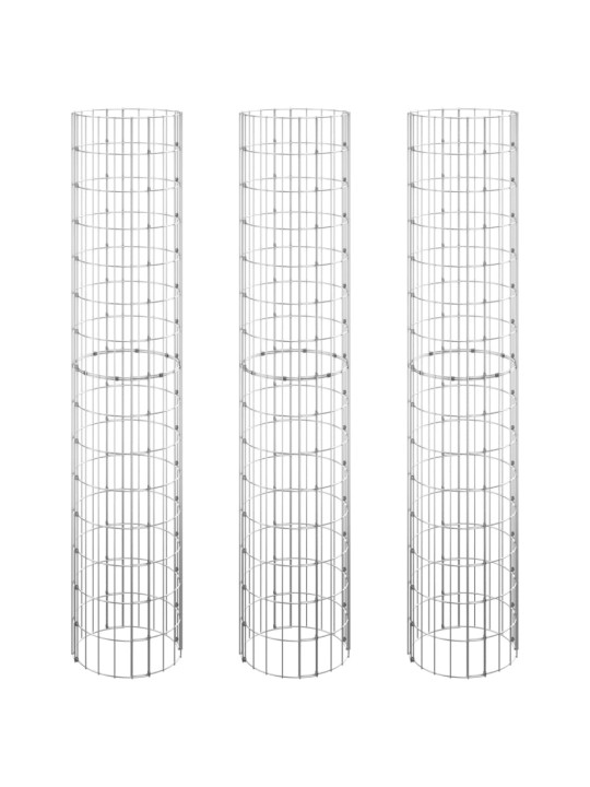 Gabionų loveliai, 3vnt., 30x150cm, galvanizuotas plienas
