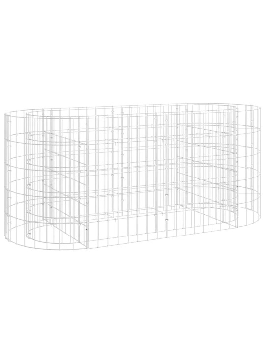 Gabiono lovelis, 120x50x50cm, galvanizuota geležis, aukštas