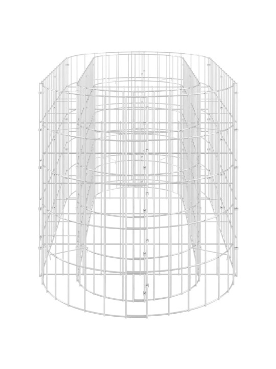 Gabiono lovelis, 120x50x50cm, galvanizuota geležis, aukštas