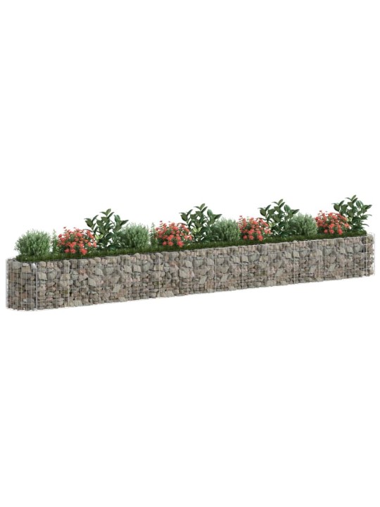 Gabiono lovelis, 470x50x50cm, galvanizuota geležis, aukštas