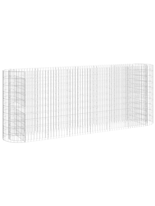 Gabiono lovelis, 260x50x100cm, galvanizuota geležis, aukštas