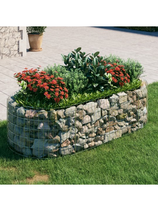 Gabiono lovelis, 200x100x50cm, galvanizuota geležis, aukštas