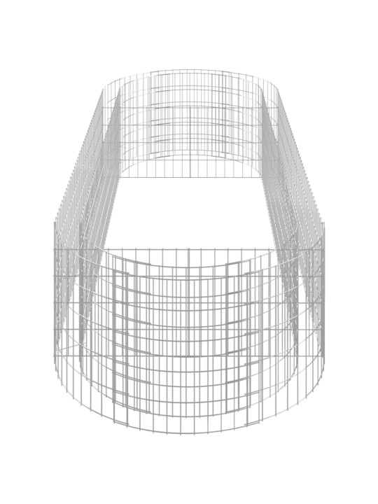 Gabiono lovelis, 300x100x50cm, galvanizuota geležis, aukštas