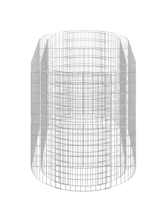 Gabiono lovelis, 200x100x100cm, galvanizuota geležis, aukštas